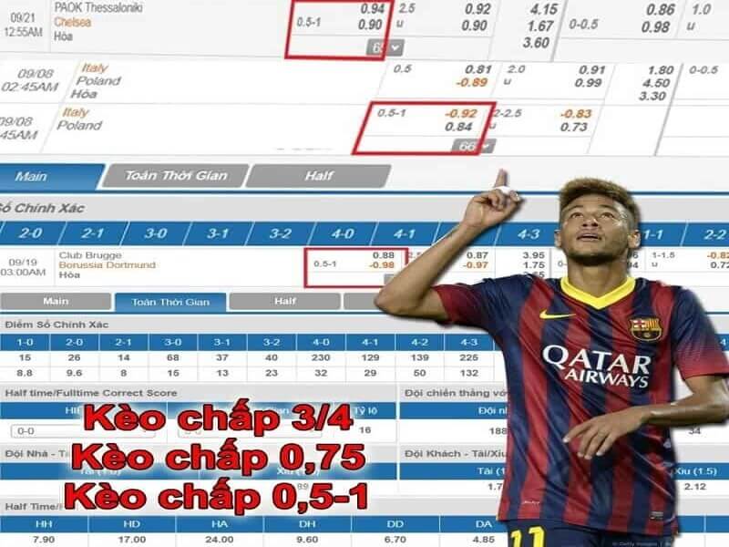 Cach doc keo chap 3 4 cho nguoi moi choi 3 - kèo 3/4 là gì