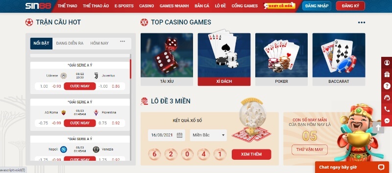 Một số câu hỏi thường gặp tại nhà cái SIN88