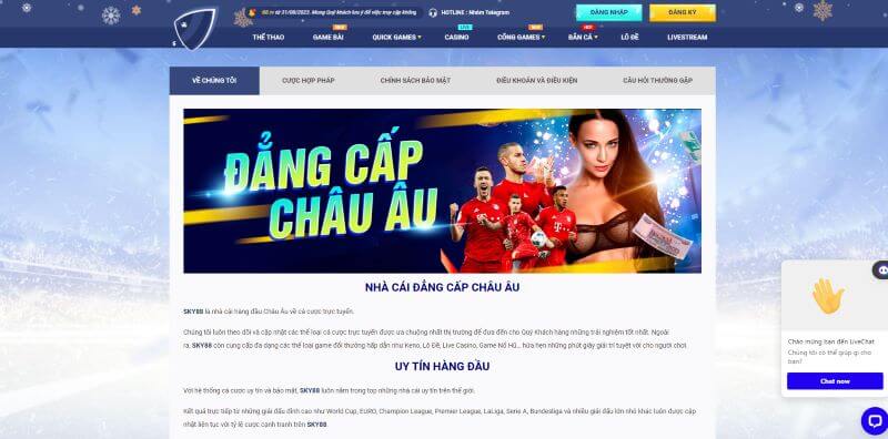 Sự phát triển của Sky88 update mới nhất