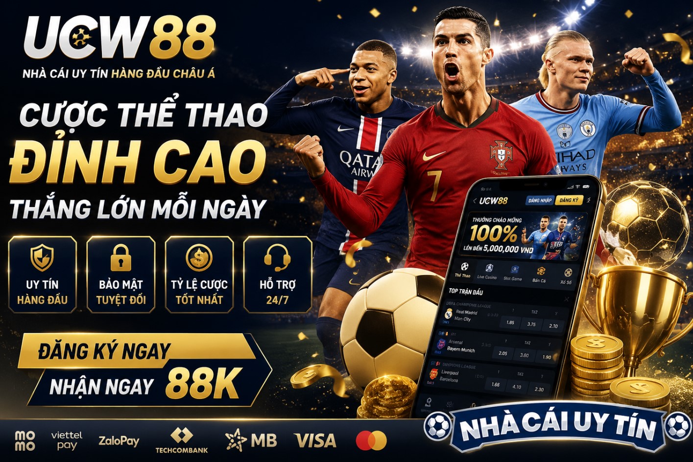 UCW88 – Nhà Cái Uy Tín Với Trải Nghiệm Giải Trí Hiện Đại