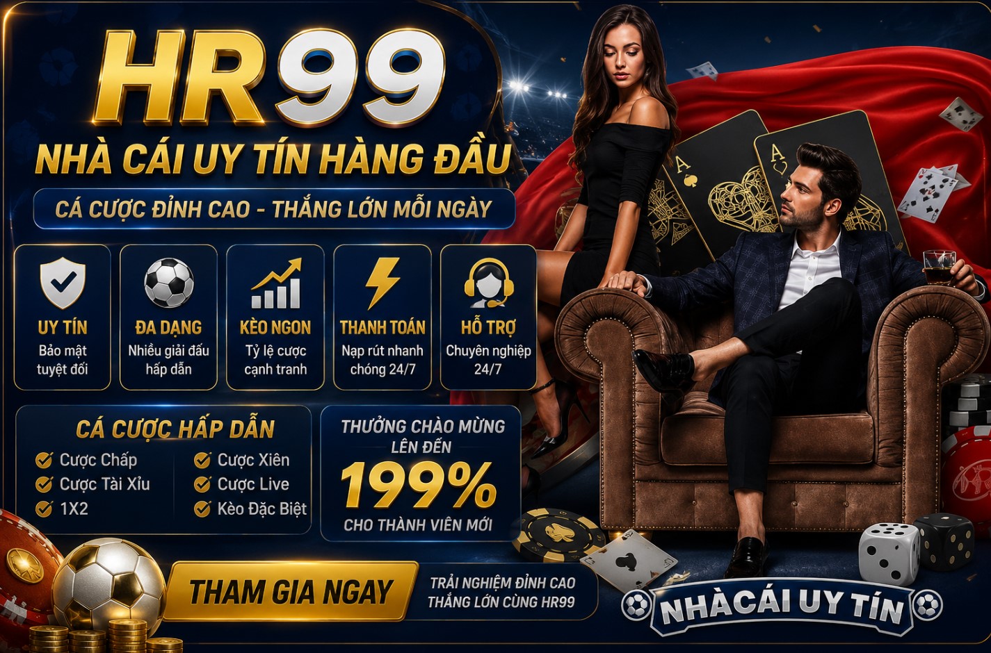 HR99 – Nhà Cái Uy Tín Với Trải Nghiệm Giải Trí Đa Dạng