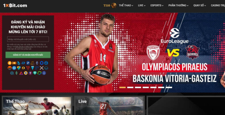 Trang web cá cược thể thao uy tín nhất hiện nay - 1XBit
