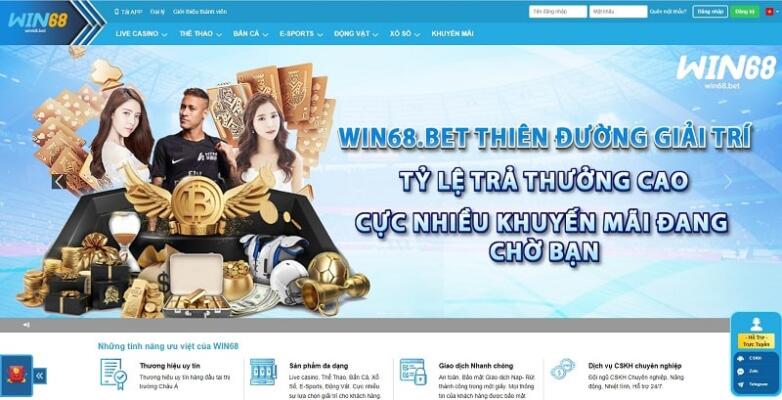 Đánh giá nhà cái Win68 - Link vào win68 không bị chặn 