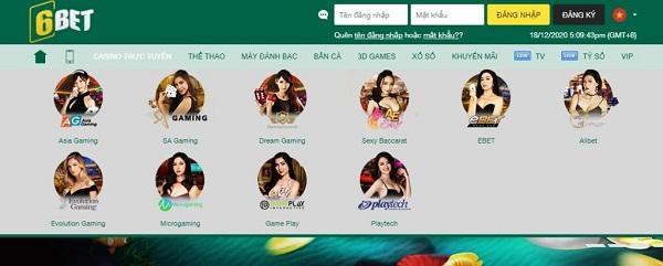 Đồng hành cùng 6Bet – Nhân tố mới tiềm năng nhất làng cá cược