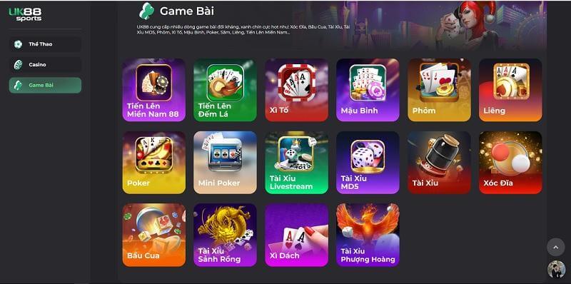 Game bài UK88