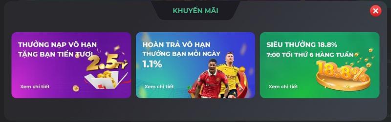 Nhiều chương trình ưu đãi hấp dẫn, đa dạng quà tặng