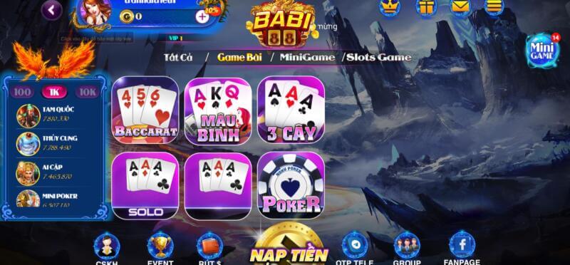 mini game babi88 - Phatloc88 Club
