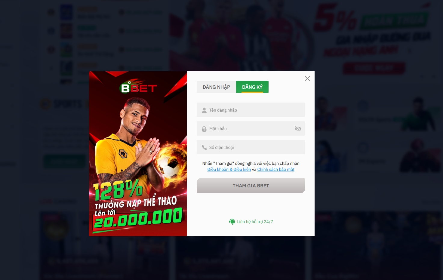 Dịch vụ tại Bbet tốt như thế nào?