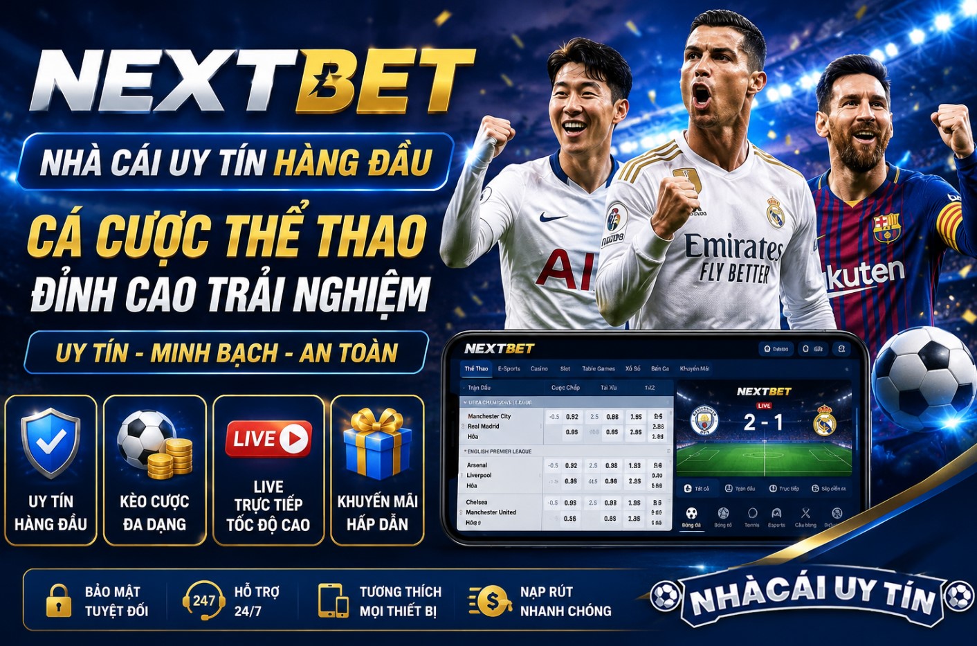 NextBET – Nhà Cái Uy Tín Với Trải Nghiệm Giải Trí Hiện Đại
